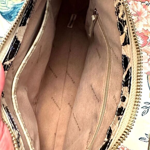 Brahmin Croc Embossed Esme Leather Jaguar Ombre Purse Bag Multicolor OS - Picture 8 of 8